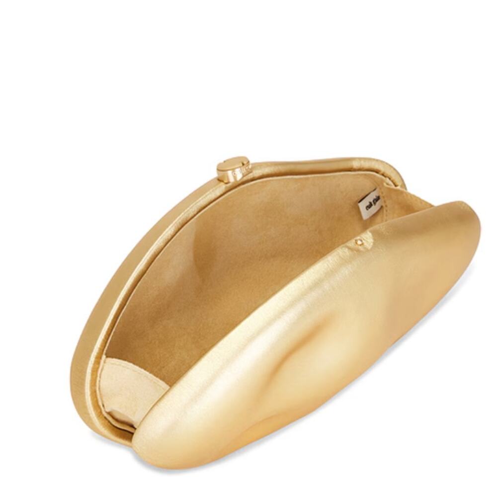 Cult Gaia Caldera Clutch in Gold - Picture 3 of 13